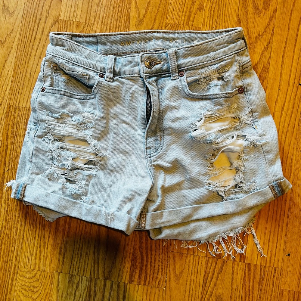 American Eagle mom shorts sz 2